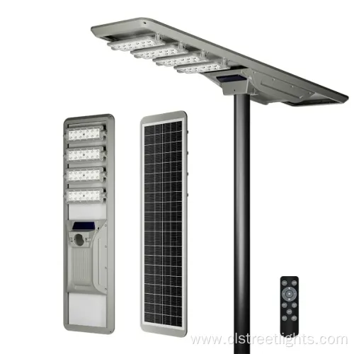 Rechargeable Solar Street Light with IP65 Waterproof LED Panel